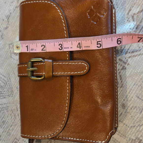 Patricia Nash Brown Leather Crossbody Bag - Picture 5 of 6